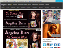 Tablet Screenshot of angelicarizzi.com